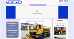 Desktop Screenshot of budromet.com.pl