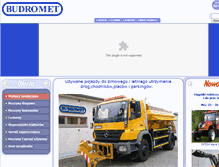 Tablet Screenshot of budromet.com.pl